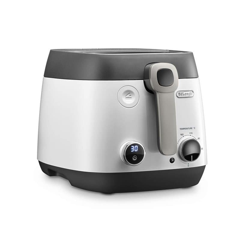 DELONGHI FS6067 FREIDORA FS 6067, Polypropylène, 2.4 liters, Noir/Blanc
