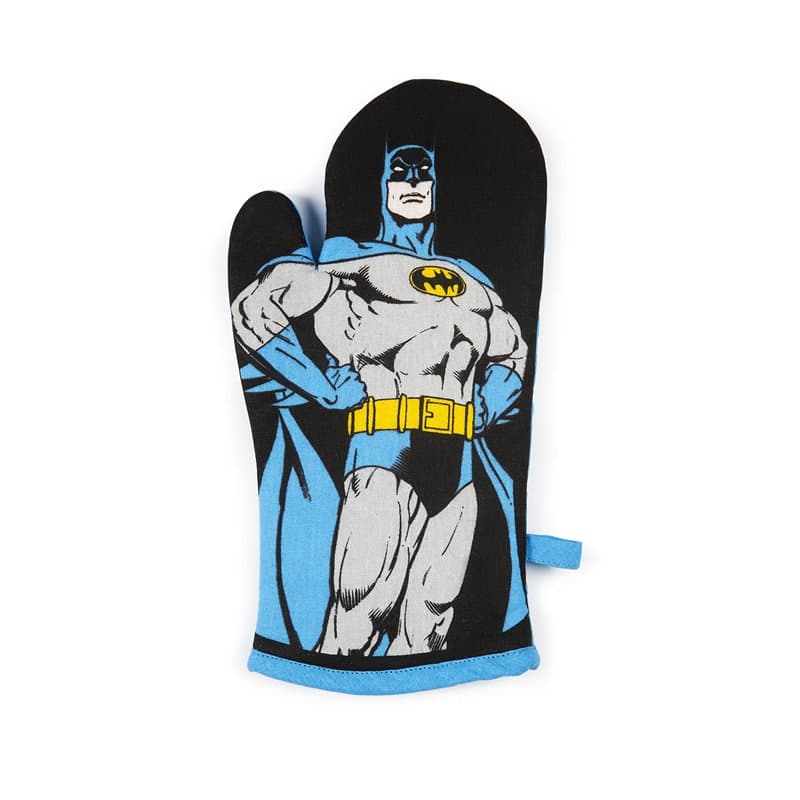 Excelsa Batman Gant de Four, Taille Unique, Doublure 100% Coton, Rembourrage en Polyester