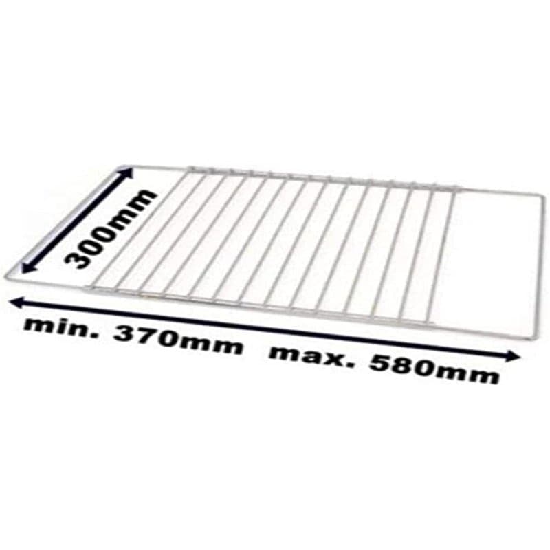 Grille pour four et réfrigérateur réglable Compatible avec Ariston Indesit Smeg Ignis Rex
