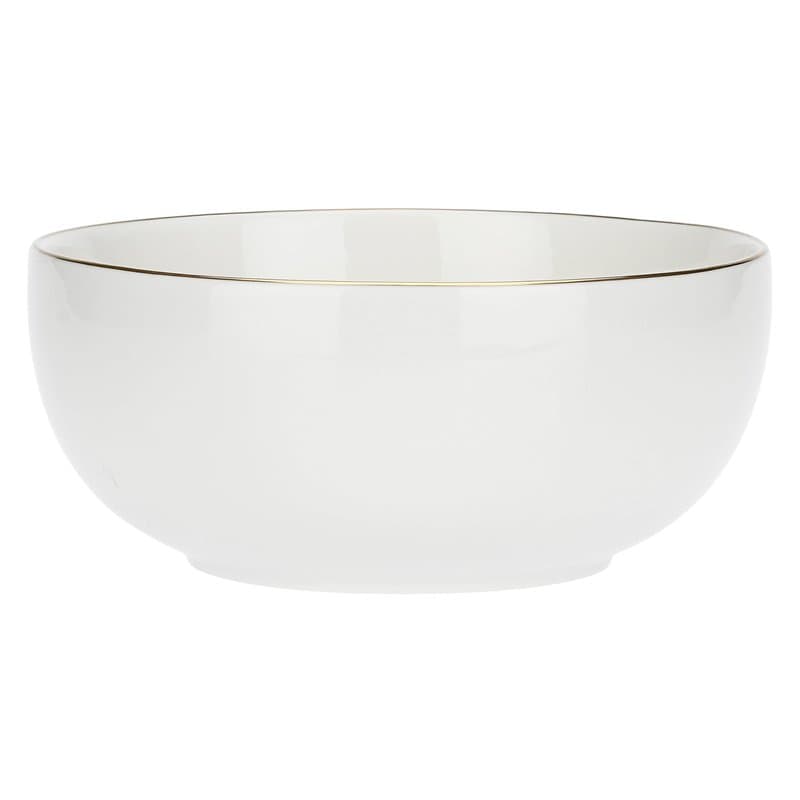 La Porcellana Bianca Saladier en porcelaine, diamètre 24 cm, collection Majesté