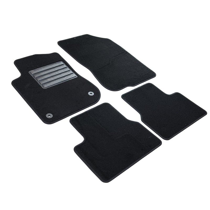 MTM SP-4282 Tapis sur Mesure en Velour pour Peugeot 208 / 2008 I 04.2013>12.2019, black