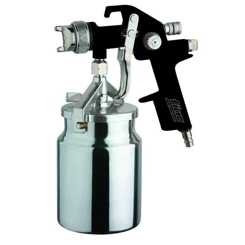 FIAC Pistolet à pulvérisation pour Peinture modèle 1865, aérographe Semi-Professionnel avec réservoir de Peinture 1L, buse en IN