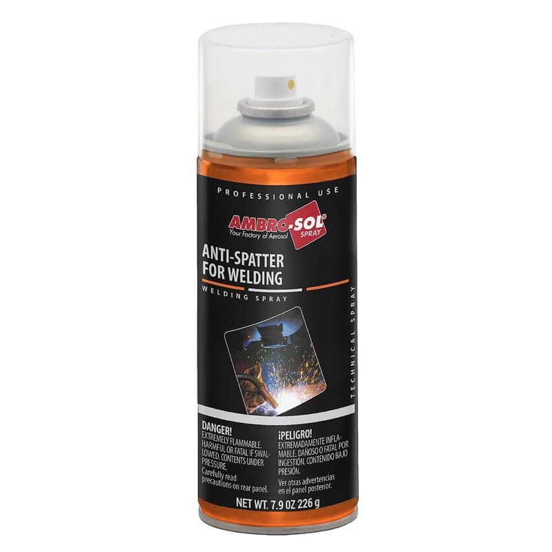 Ambro-Sol W506 Anti-éclaboussures pour Soudures, Prévient la Formation de Corrosion, Protège de l’Humidité et Évite le Grippage