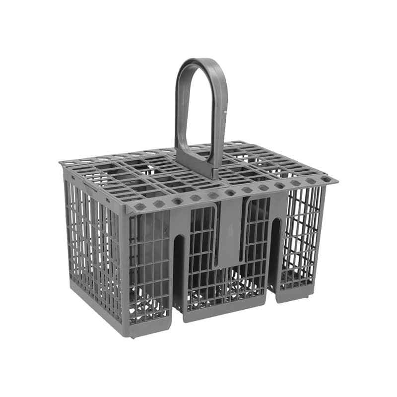 Panier à couverts pour lave-vaisselle compatible avec Hotpoint, Indesit, Whirlpool, Gris