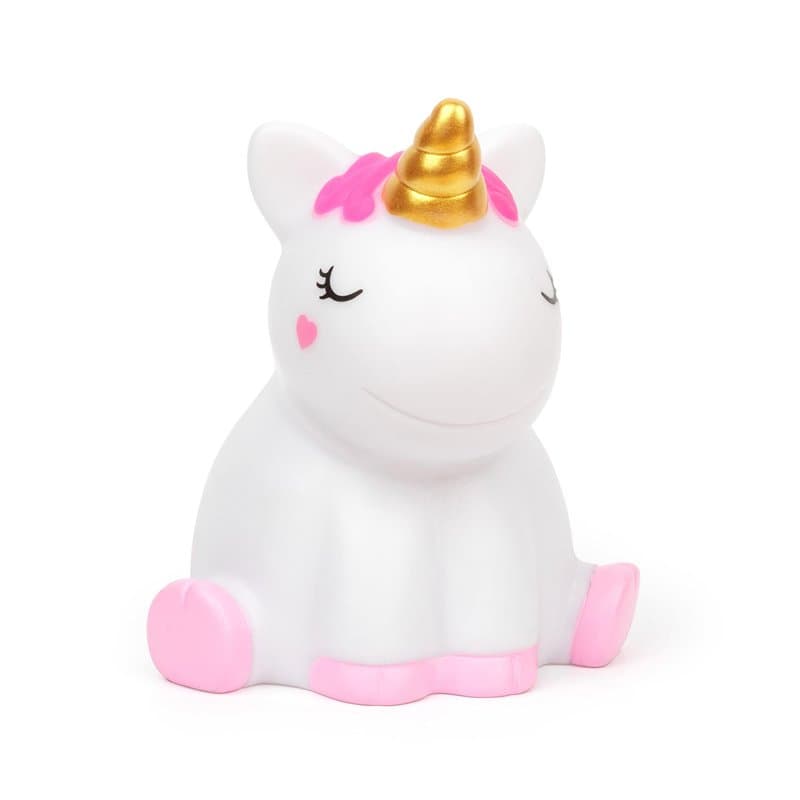 Legami - Veilleuse pour Enfants, 4 Couleurs, Piles Incluses, 20 Heures d'Autonomie, 10,4x11,5 cm, Thème Licorne, Licorn.