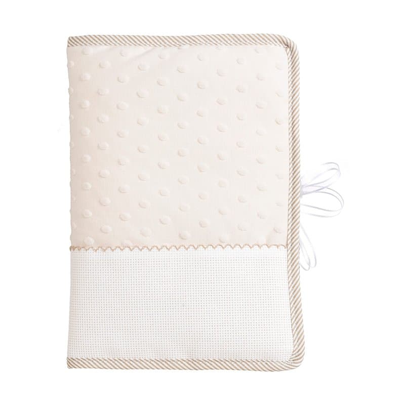 Filet - Couvre-Livret Sanitaire à Broder, Nouveau-né, Compatible avec Chaier de Santé de l’Enfant Formulaire CERFA no 12593 02,