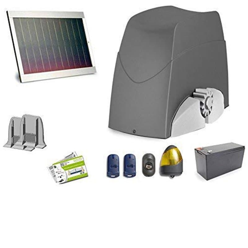 DUCATI HOME kit motorisation portail coulissant Slide446 SOLAR maxi 400 kg