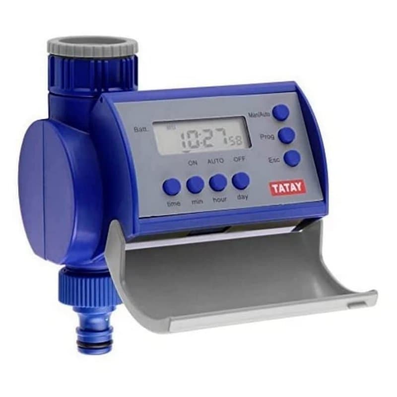 TATAY programmateur d’arrosage électronique TL, fabriqué en plastique résistant anti-UV avec connexion directe au robinet, qui v