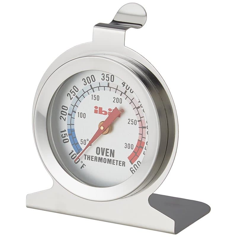 Ibili 743400 Thermomètre pour Cuisson Au Four, Inox, Argent, 7 x 6 cm