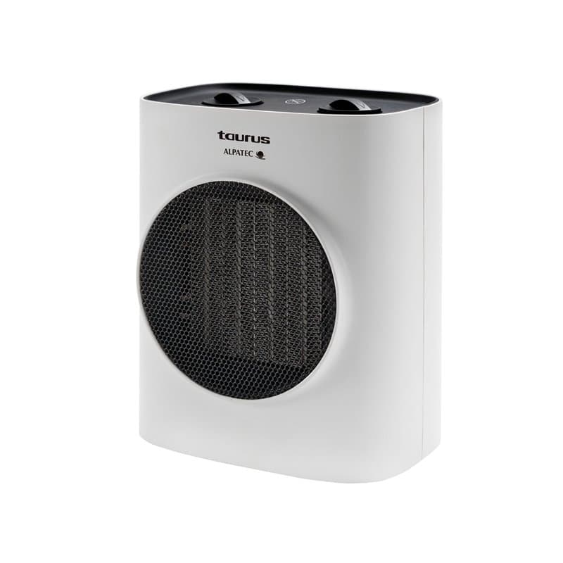 Taurus Alpatec Tropicano 7C - Radiateur souflant céramique 1500W, PTC System, thermostat, 2 intensités, fonction ventilateur, si