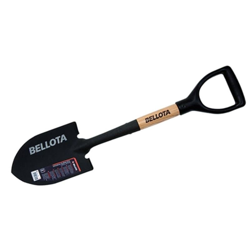 Bellota 5526 - Petite Pelle Multi-Usages avec Poignée en Anneau - Idéale pour le Camping, le Jardin et la Neige - Taille 150 x 6