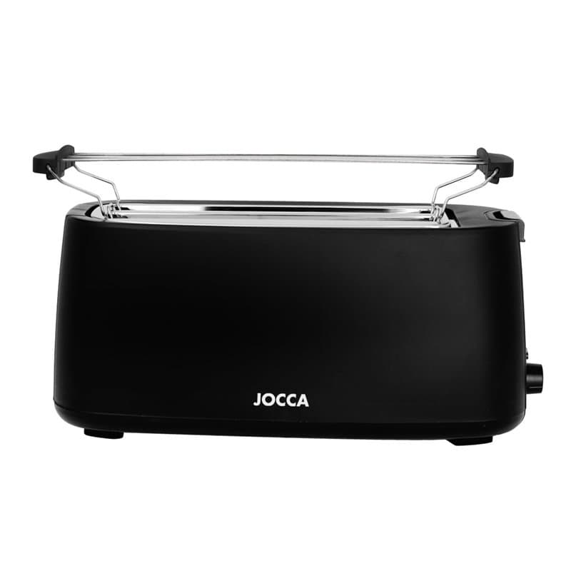 JOCCA - Grille-Pain 2 Fentes Nature Line | 7 Niveaux de Brunissage | Fonctions Décongélation, Réchauffage et Annulation | Ramass