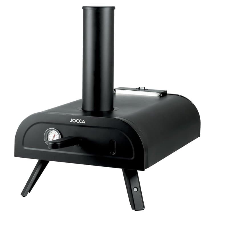 Jocca - Four à pizza à granulés jusqu'à 450° | Four à granulés pour pizza portable | Four polyvalent pour pizzas, viandes, poiss