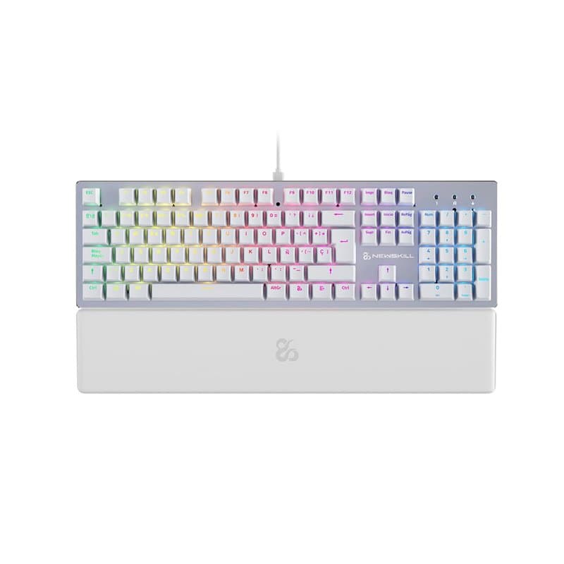 Newskill Serike V2 Teclado Gaming Mecánico RGB Negro NewSwitch Red