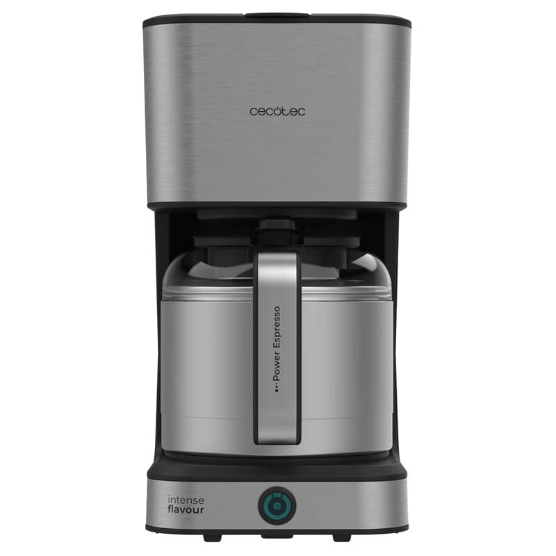 Cecotec Cafetière à Filtre de 1,2L Coffee 66 Drop & Thermo, Puissance 950 W, 10 Tasses, Technologie ExtremeAroma, Fonction Anti-