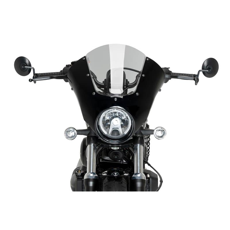 Puig 21957H Saute-vent New Generation Sport pour Harley Davidson Nightster 975 Special 2023 et 2024 – Design Aérodynamique et St