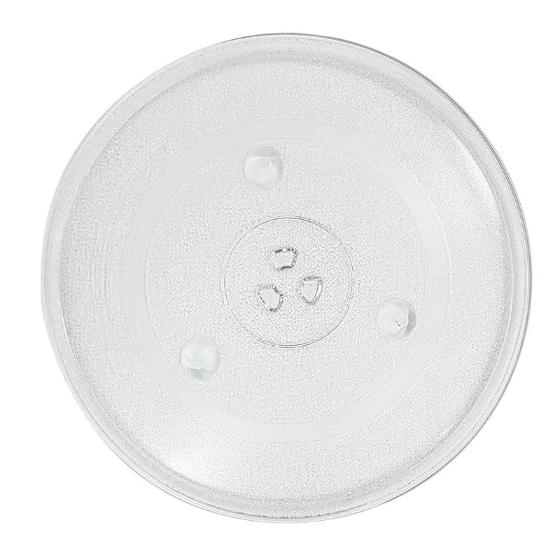 Plateau tournant universel en verre pour micro-ondes 315 mm 3 fixations, Recamania.