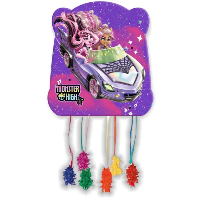 BeenSmile, PIÑATA BASIC MONSTER HIGH, Articles de fête, Piñata à remplir avec des jouets ou des friandises, décoration de fêtes