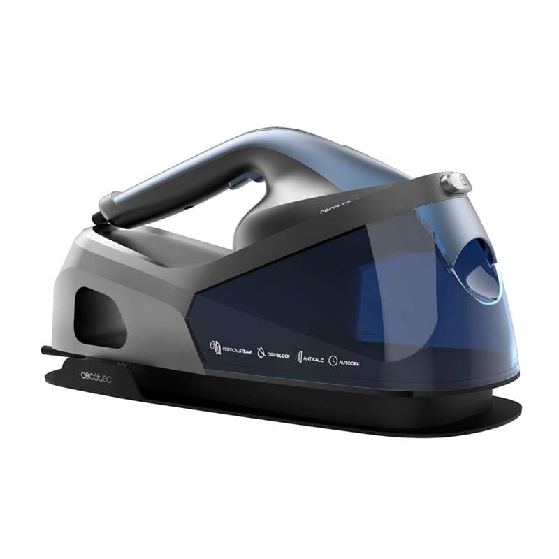 Cecotec Centre de Repassage Vertical IronHero V-2400 Station. 2400W, Semelle Céramique Turbo Slide, Réservoir 1,2L, 3 Modes, Déb