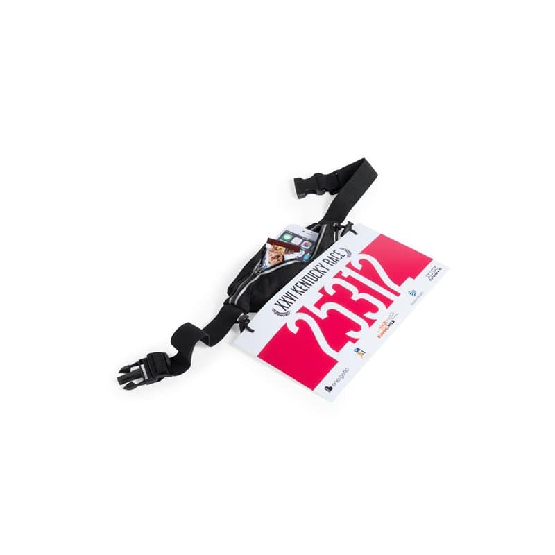 Sac Banane Porte-dossard de Course étanche au Design Sportif - Idéal pour la Course à Pied, Les Marathons et Les activités en Pl