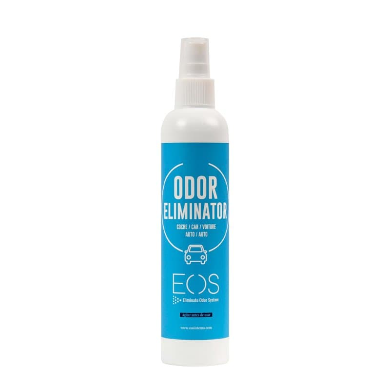 EOS - Destructeur d'odeur voiture. Désodorisant et neutraliseur d'odeur puissant - Produit entretien voiture - Parfum voiture in