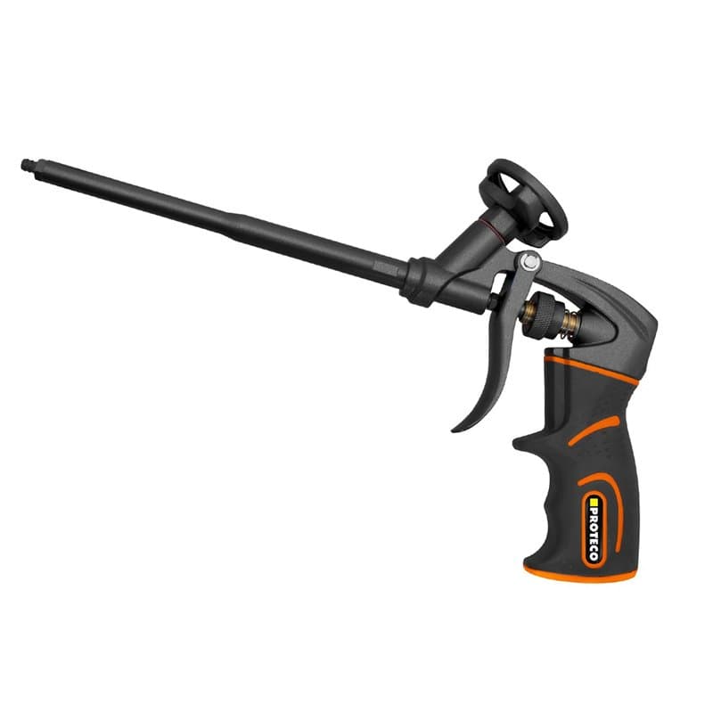 Proteco-Werkzeug UNITÉ CENTRALE Canon à mousse Revêtu Teflon Pistolet de mousse de construction Montage fusil