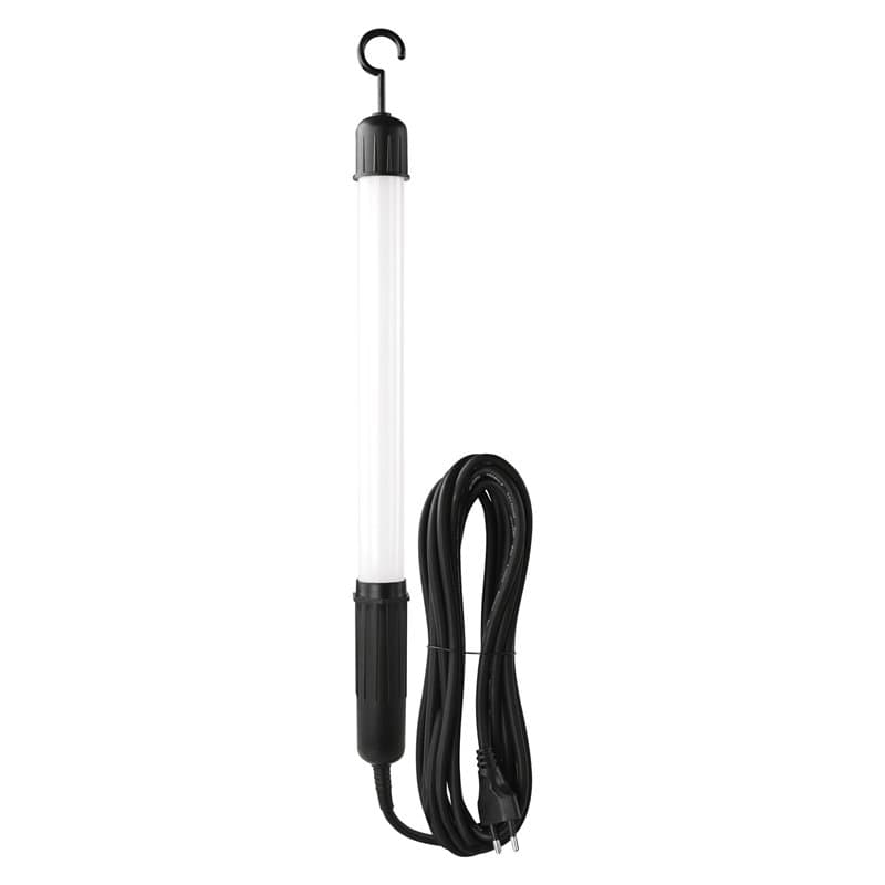 EMOS Lampe LED pour atelier, garage, chantier, luminosité 360 lm, alimentation secteur, câble de 5 m