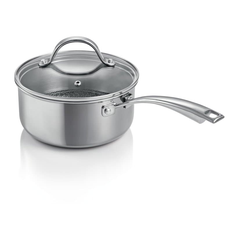 Tescoma 780582 Casserole 1 manche avec couvercle ø 18 cm, capacité 2 litres, ligne SteelCRAFT
