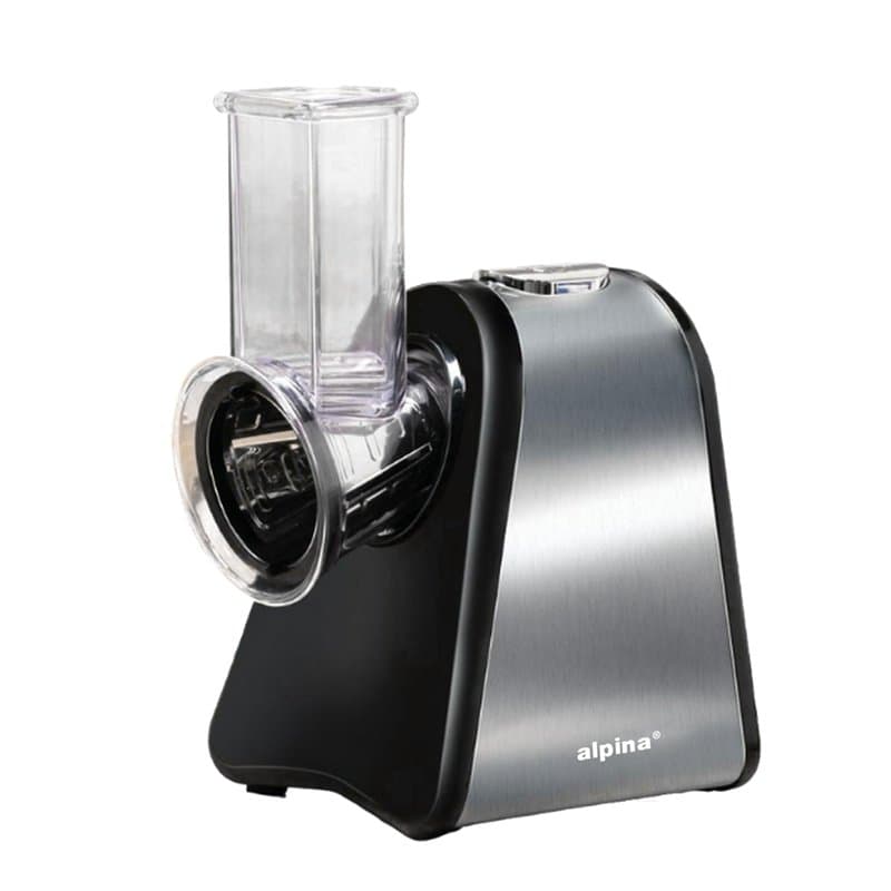 alpina Mandoline Cuisine Électrique - Coupe Legumes Multifonctions - Hachoir Électrique en Acier Inoxydable - Mandoline Coupe-Lé