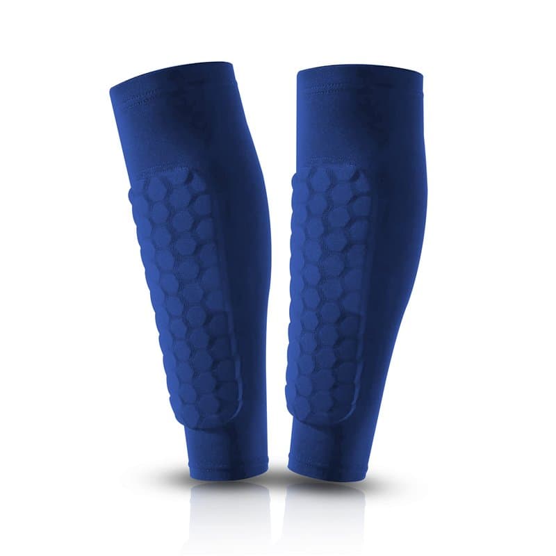 1 Paire Protège-Tibias de Football, Protections de Football Anticollision Cellulaire, Protège Tibia Manchon de Protection des Mo
