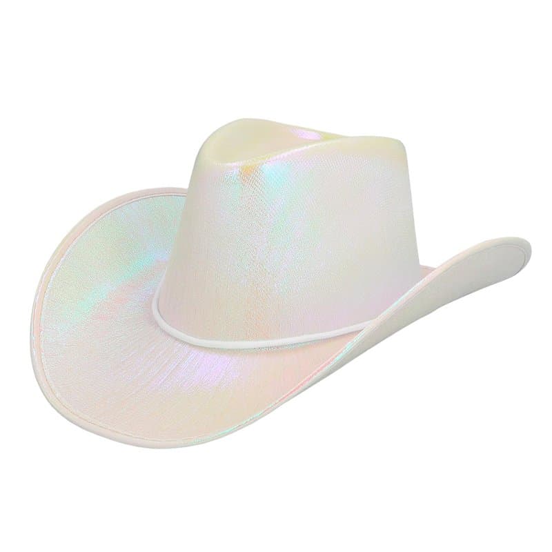 Boland - Cowboy Hat Pearl, Chapeau pour déguisements de carnaval, carnaval, fête à thème et JGA