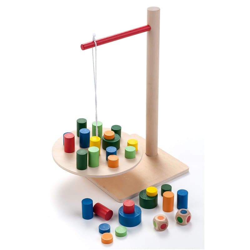 Engelhart - Jeu d'adresse en Bois au Design de Balance - 340916