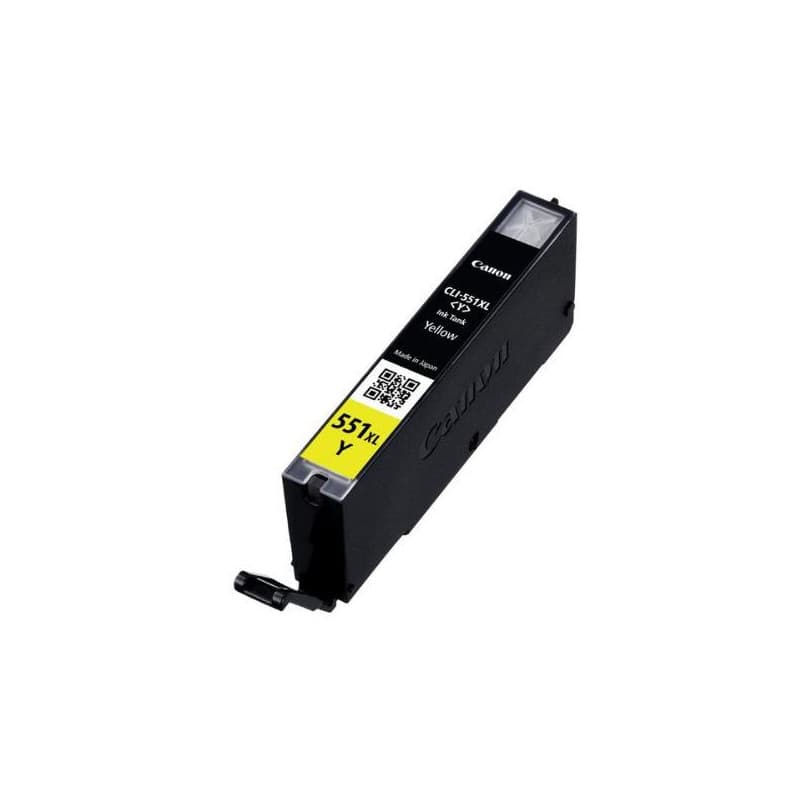 Canon Cartouche d'encre jaune à haut rendement CLI-551XL