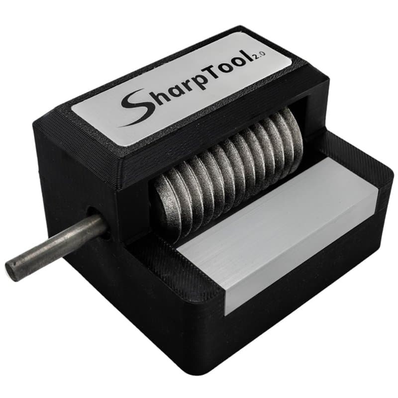 SharpTool 2.0 Affûteur de Lames Multitool - Affûteuse de Précision pour Lames BIM, HCS et HSS - Accessoire pour Outil Multifonct