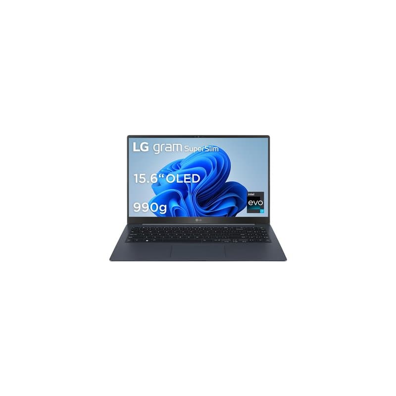 LG Gram Superslim 15Z90RT-G.AA78F - PC Portable 15" 990g, écran OLED FHD, Plateforme Intel Evo i7-1360P, RAM 16Go, SSD 1To NVMe,