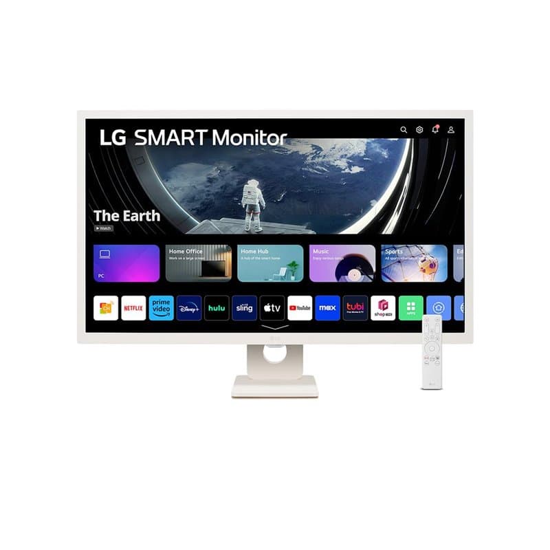LG LG MyView Smart Monitor 32SR50F-W Tout-en-Un 32" - Dalle IPS résolution FHD (1920x1080), 8ms GtG 60Hz, HDR 10, sRGB99% (CIE19