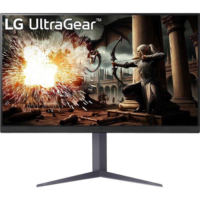 LG 81,3cm/32" (2560x1440) 32GS75QX-B 16:9 WQHD IPS 1ms 180Hz HDR HDMI DP Grey