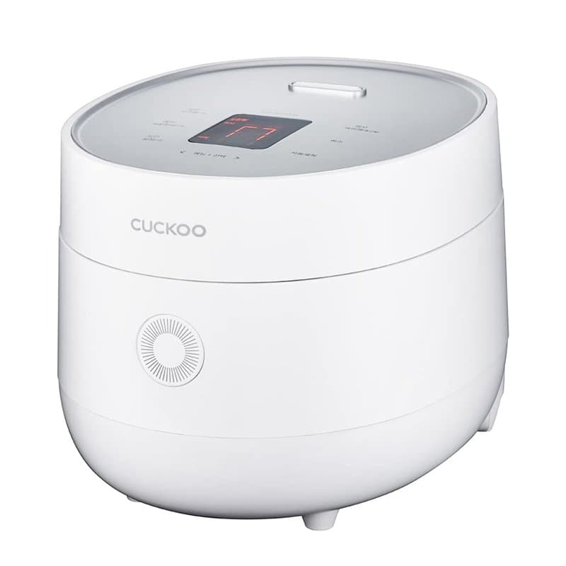 CUCKOO CR-0675F | 6 tasses (non cuites) cuiseur à riz | 13 options de menu : quinoa, flocons d'avoine, riz brun et plus, écran t