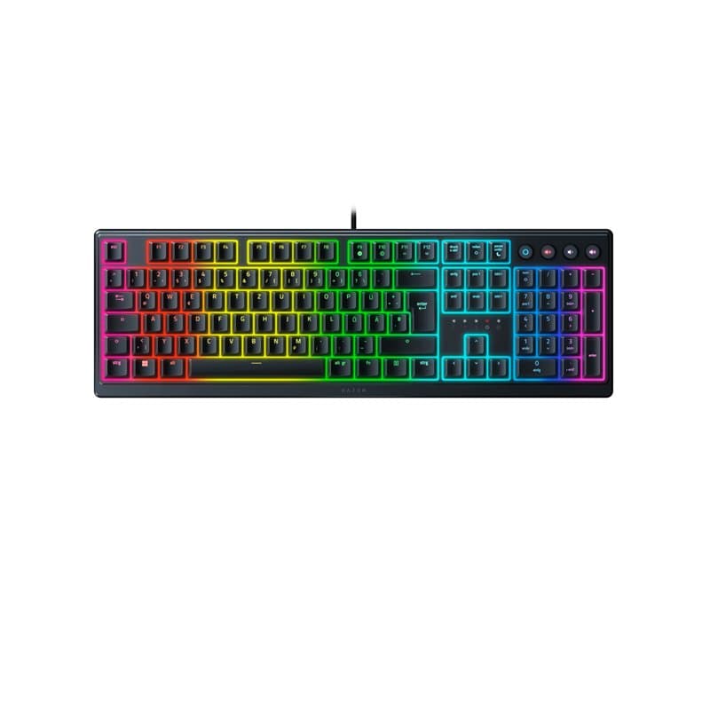 Razer Ornata V3, Clavier Gaming avec interrupteurs Hybrides à Membrane mécanique (Repose-Poignet Ergonomique, entièrement progra