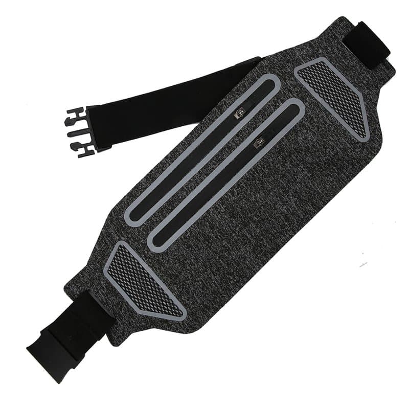 Sac Banane Ultra Mince Imperméable à L'eau Sac de Taille de Sport Pochette de Course Ceinture de Taille Sac de Ceinture de Remis