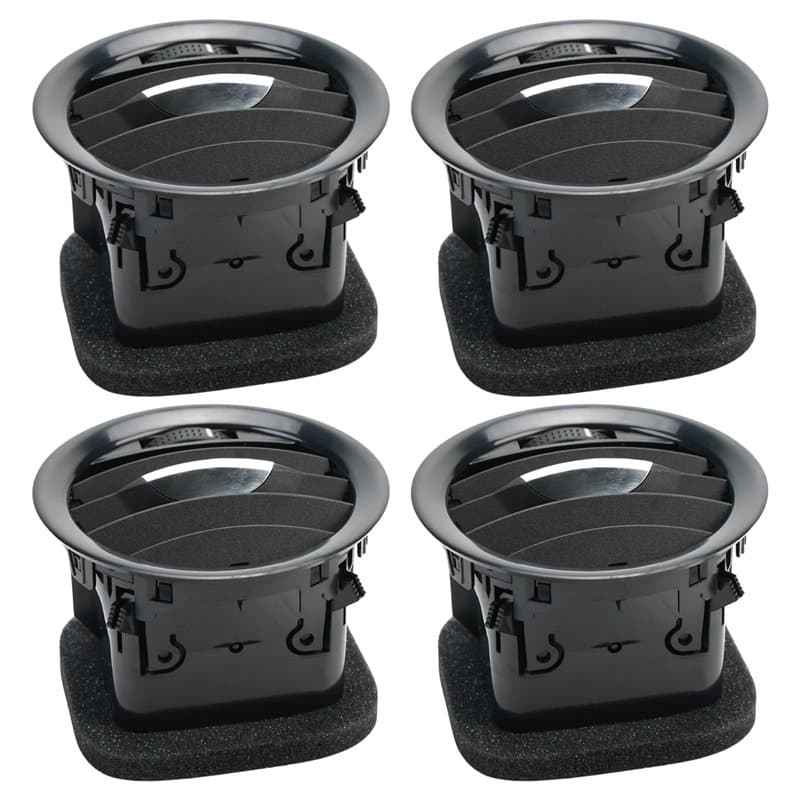 4 pièces grille de buse de ventilation de climatisation pour Opel Vauxhall ADAM Corsa D couvercle de ventilation de climatisatio