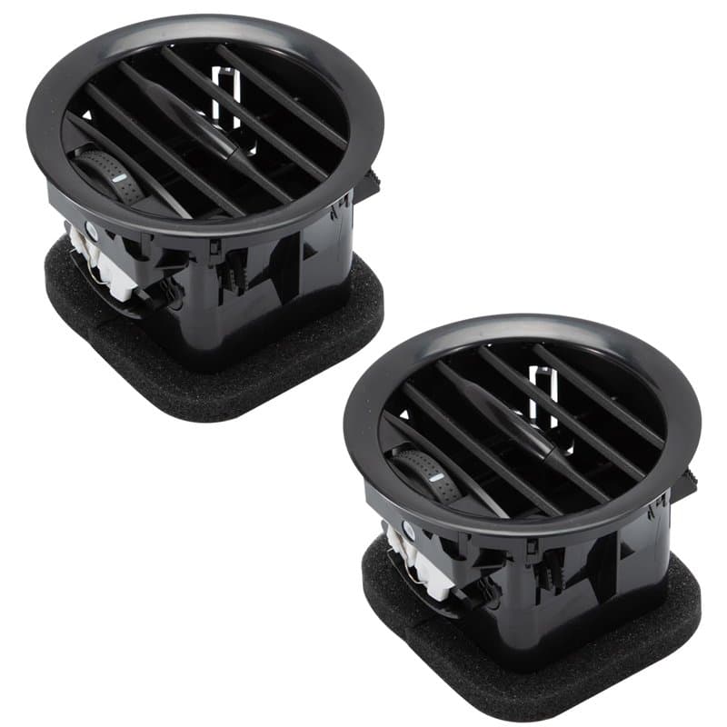 GNXfixt Lot de 2 grilles d'aération pour Corsa D Adam 13180765 13180868 13363313 Buse d'air Buse d'aération