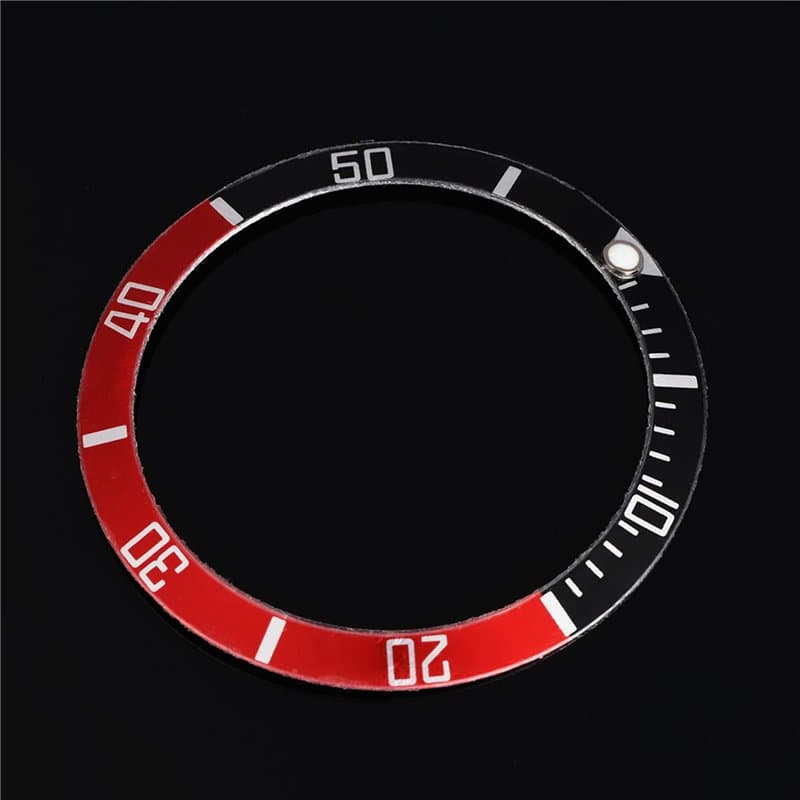 Bague de Lunette de Montre, Boucle D'insertion Montre, 4 Couleurs Nouvelle Montre en Céramique Montre-Bracelet Lunette D'inserti