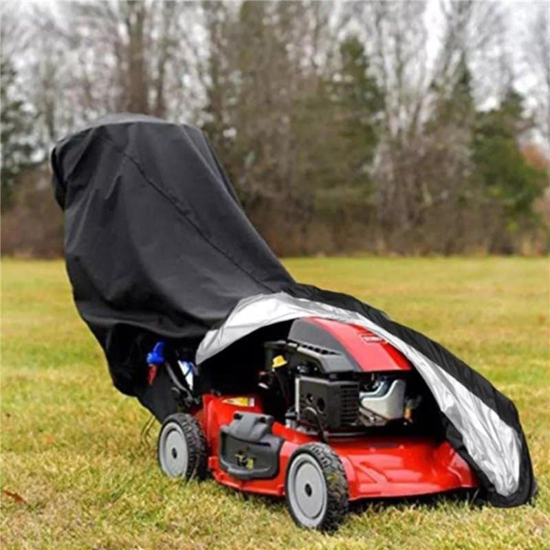 Bâche de protection pour tondeuse à gazon - 210D Oxford - En tissu imperméable - Pour tracteur à gazon - Protection contre la po