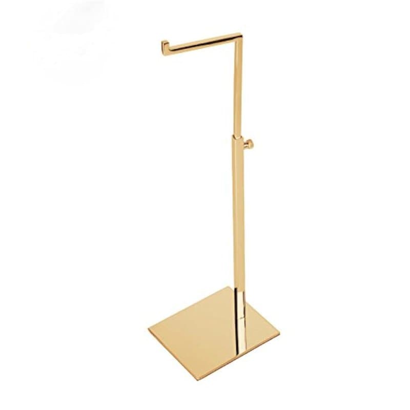 General Support réglable pour sac à main en acier inoxydable effet miroir Doré
