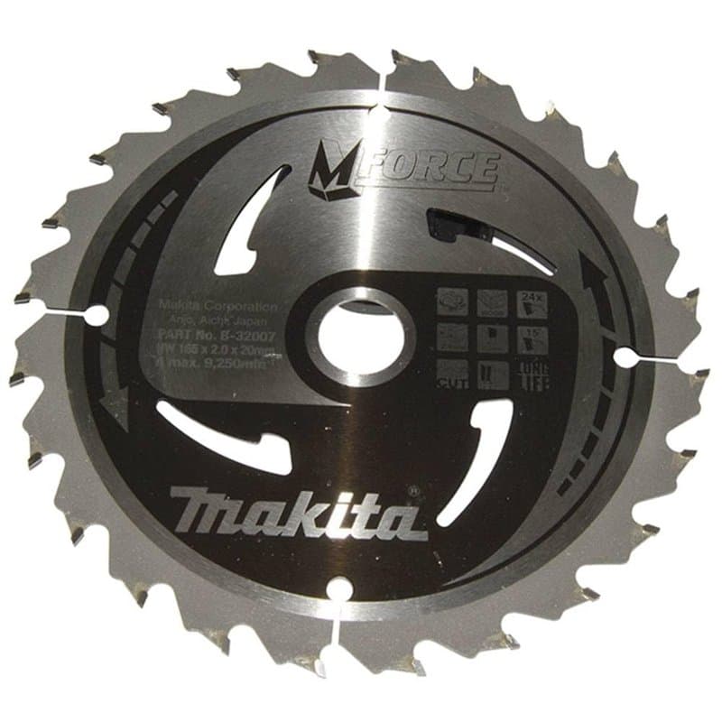Lame de scie circulaire Ø165x20MM 24Dents - MAKITA B-32007