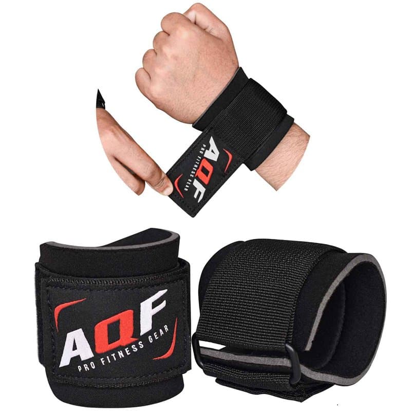 AQF Protege Poignet Rembourré En Néoprène Bandes Attelle Poignet De Force Pour Vos Entraînements Musculation En Gymnase