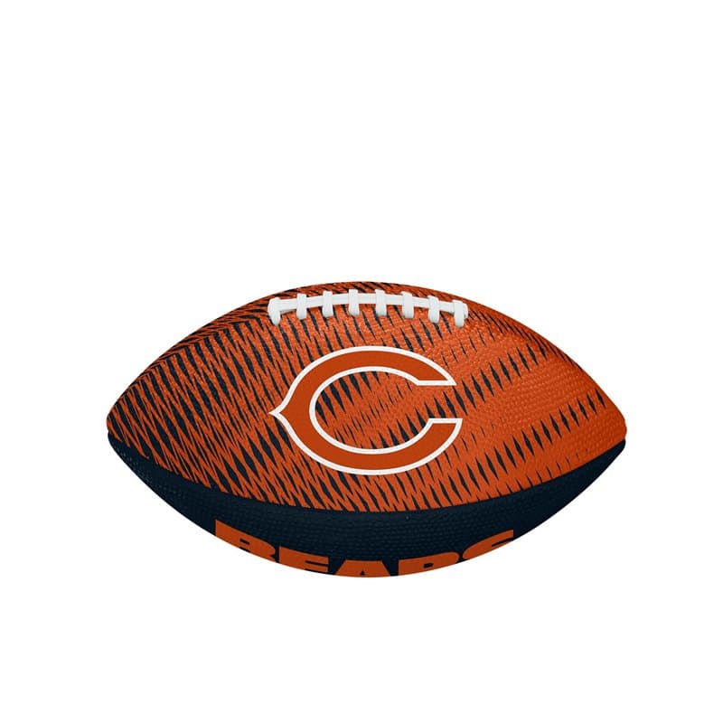 Wilson Ballon de Football Américain NFL Team Tailgate, Caoutchouc