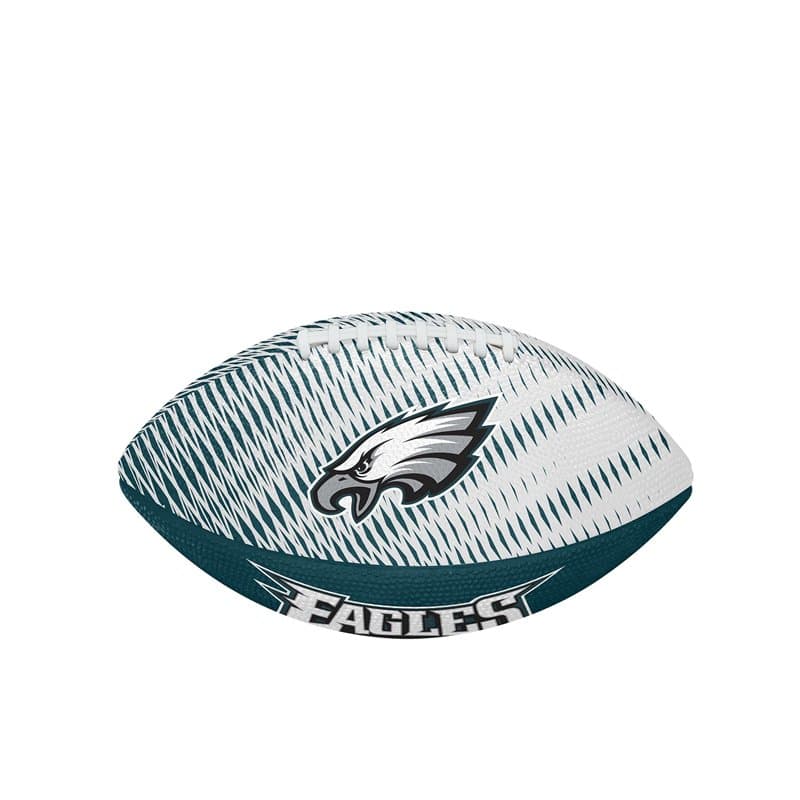 Wilson Ballon de Football Américain NFL Team Tailgate, Caoutchouc, Noir / Vert