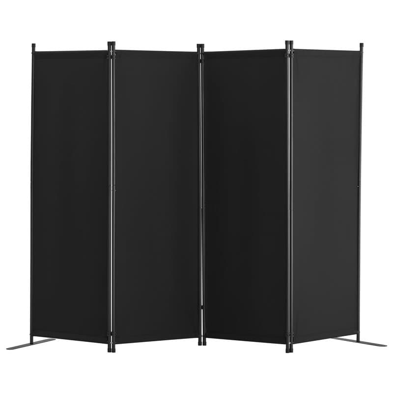 VEVOR Cloison de séparation en Tissu, séparateur de pièce Pliable à 4 Panneaux, paravent de confidentialité intérieur pour Burea